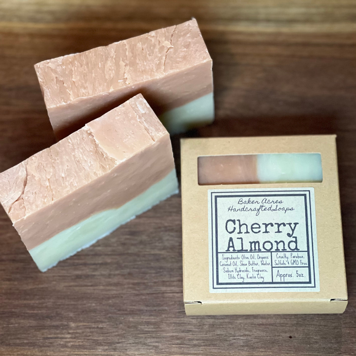 Cherry Almond Handcrafted Soap
