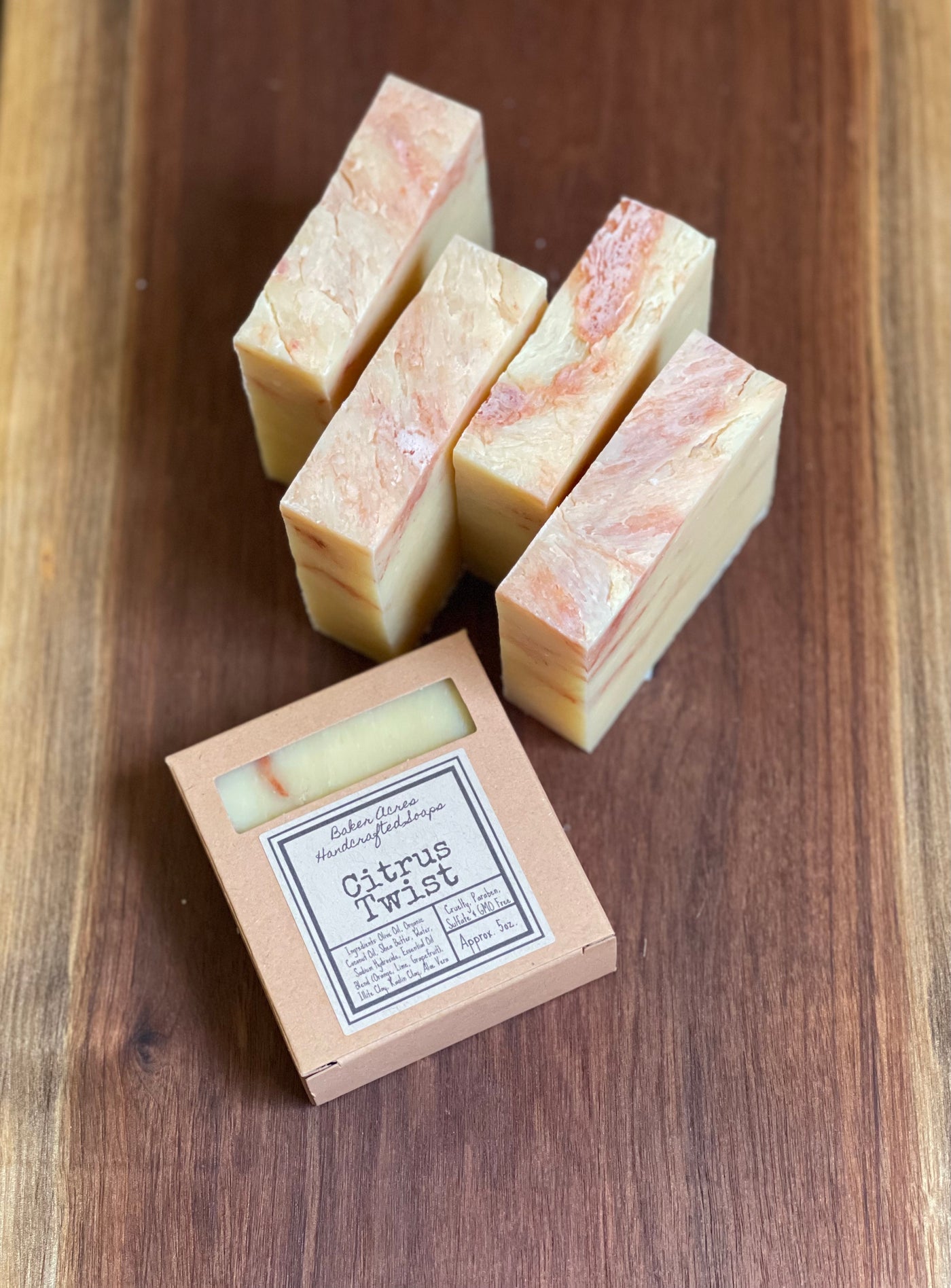 Citrus Twist Handcrafted Soap