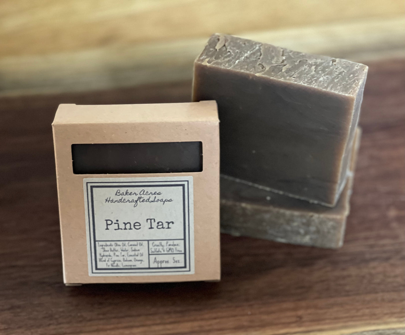 Pine Tar Handcrafted Soap