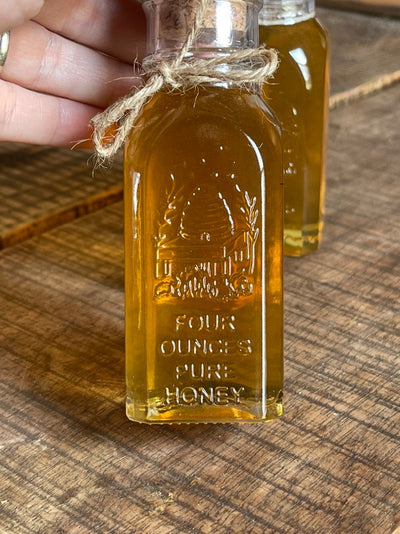 RAW HONEY, PURE Honey, Local Honey Made In Ohio, Organic Wildflower 4 Oz Muth Jar Raw Unprocessed Honey, For Her, Honey Gift, Infused Honey