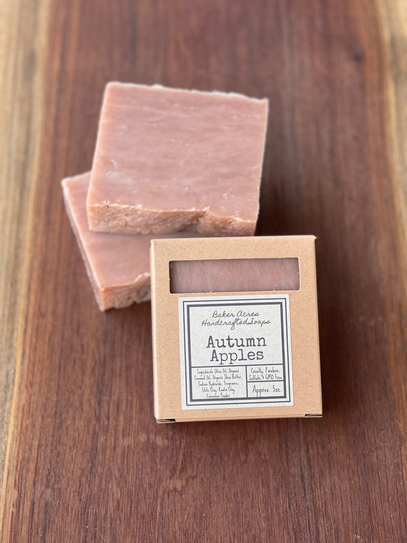 Autumn Apples Handcrafted Soap